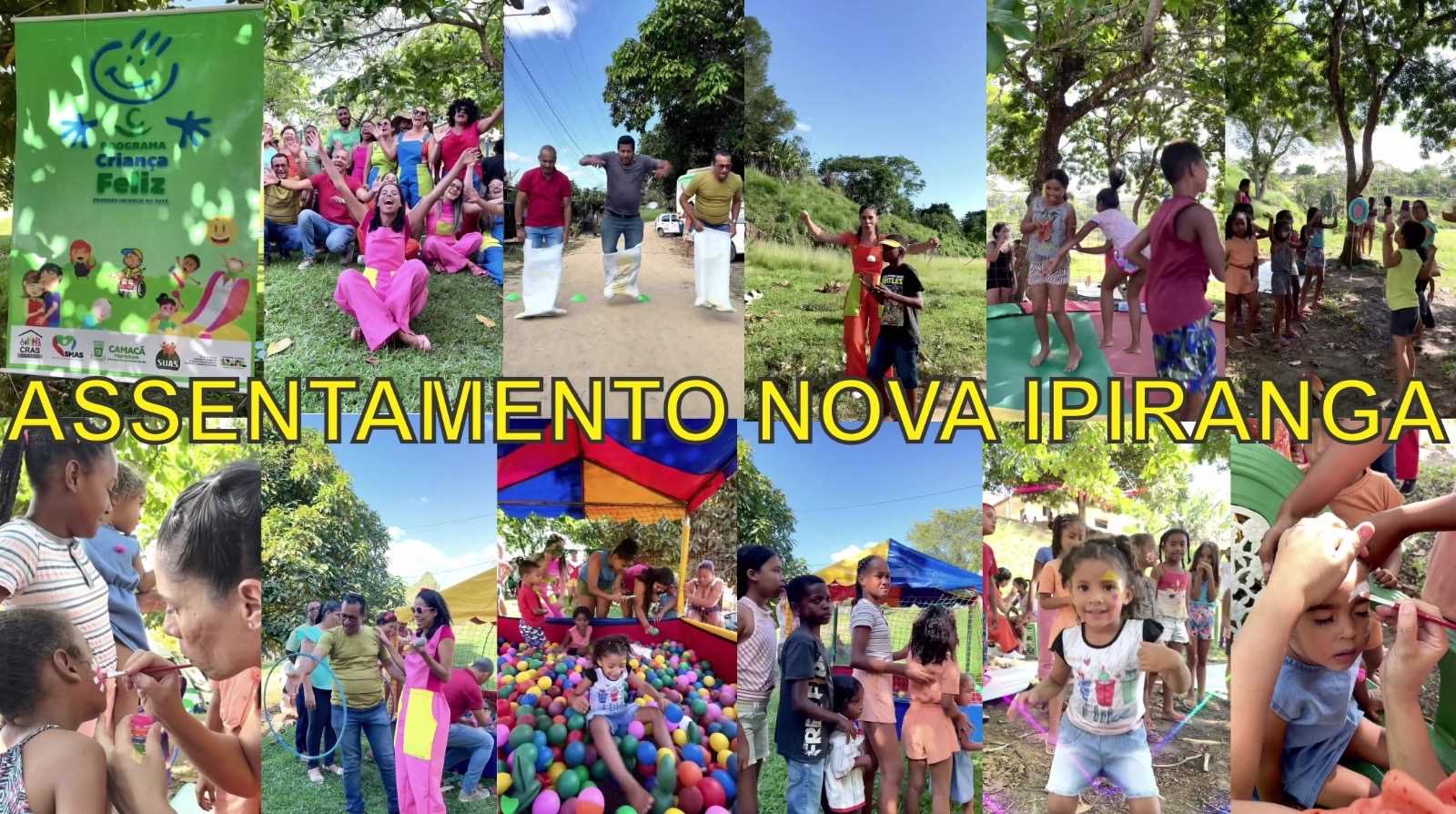 Camacã: Caravana da Alegria leva diversão para as crianças da sede, distritos e povoados
